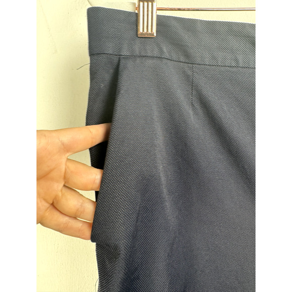 COS Navy Dress Pants Minimalist Edgy Quiet Luxury Work Office Academia Preppy 12 - Picture 2 of 9